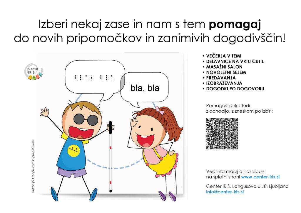 Izberi nekaj zase in nam s tem pomagaj do novih pripomočkov in zanimivih dogodivščin!